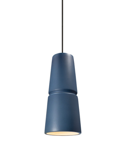 Radiance One Light Pendant in Hammered Brass (102|CER6435HMBRNCKLBKCD)
