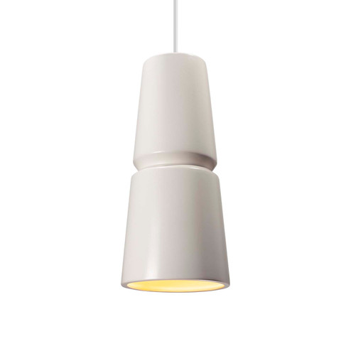 Radiance One Light Pendant in Greco Travertine (102|CER6430TRAGABRSBKCD)