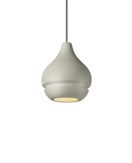 Radiance One Light Pendant in Reflecting Pool (102|CER6400RFPLABRSBKCD)
