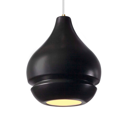 Radiance One Light Pendant in Carbon - Matte Black (102|CER6400CRBABRSWTCD)