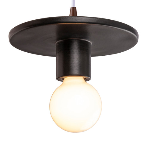 Radiance One Light Pendant in Carbon - Matte Black (102|CER6320CRBDBRZWTCD)