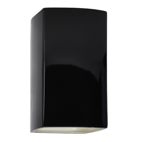 Ambiance LED Wall Sconce in Gloss Black with Matte White internal (102|CER5955WBKMT)