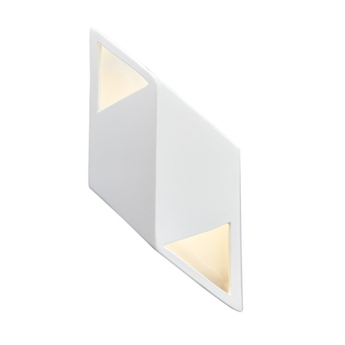 Ambiance Wall Sconce in Matte White w/ Champagne Gold (102|CER5835MTGD)