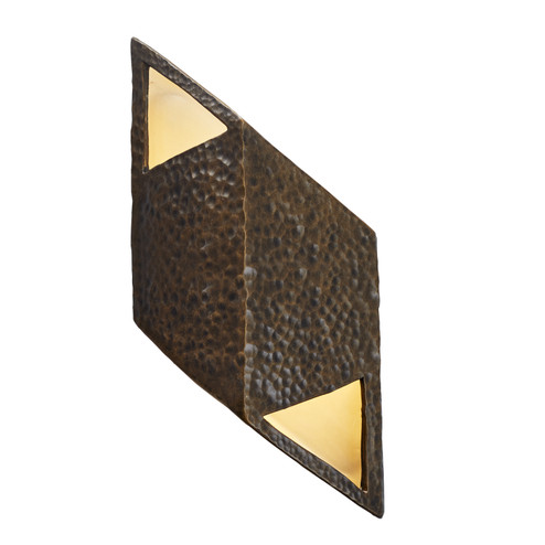 Ambiance Wall Sconce in Sienna Brown Crackle (102|CER5835CKS)