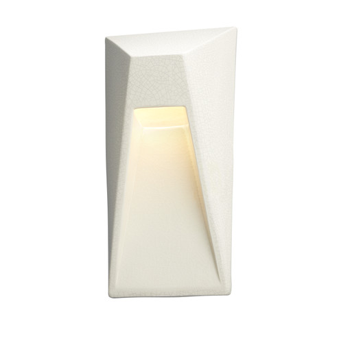 Ambiance LED Wall Sconce in White Crackle w/ Ink w/ White Crackle w/ No Ink (102|CER5680WCRNI)