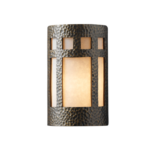 Ambiance Wall Sconce in White Crackle (102|CER5350WCRK)