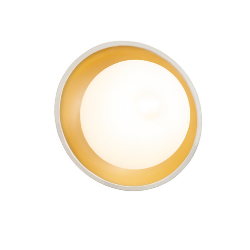 Ambiance One Light Wall Sconce in Matte White with Champagne Gold internal (102|CER3035MTGD)