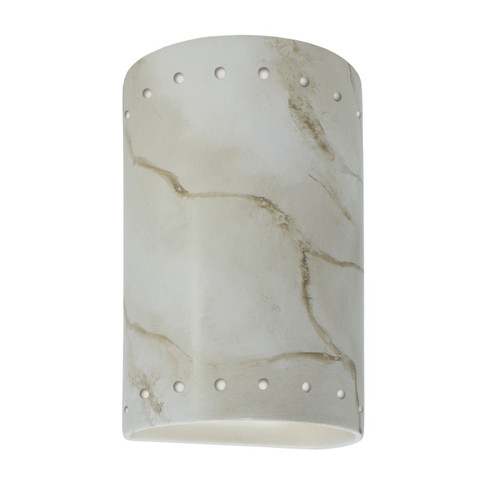 Ambiance LED Lantern in Carrara Marble (102|CER0990WSTOCLED11000)