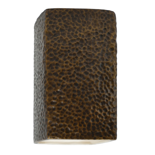 Ambiance LED Lantern in Hammered Brass (102|CER0950HMBRLED11000)