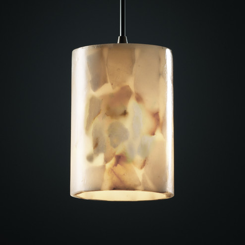 Alabaster Rocks One Light Pendant in Dark Bronze (102|ALR881510DBRZ)