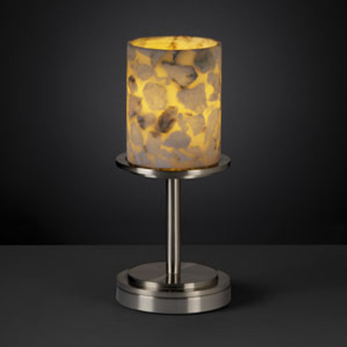 Alabaster Rocks One Light Table Lamp in Matte Black (102|ALR879810MBLK)