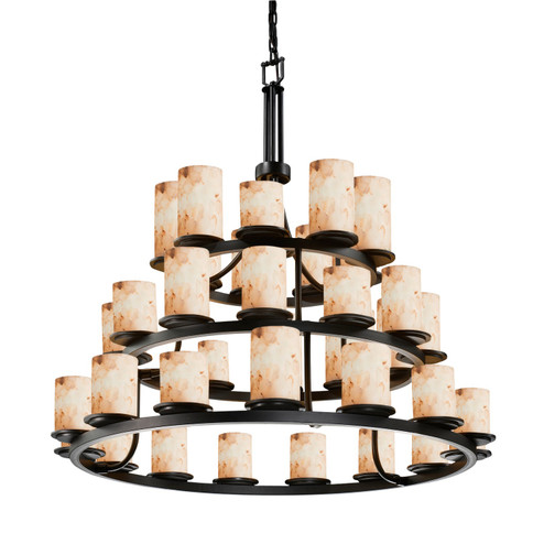 Alabaster Rocks 36 Light Chandelier in Dark Bronze (102|ALR871210DBRZ)