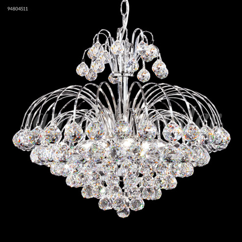 Jacqueline Seven Light Chandelier in Silver (64|94804S11)