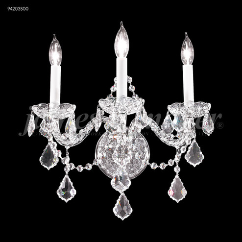 Vienna Three Light Wall Sconce in Silver (64|94203S00) Vienna Three Light Wall Sconce in Silver (64|94203S00)