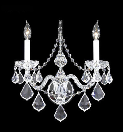 Vienna Two Light Wall Sconce in Silver (64|94202S22)