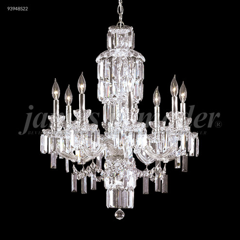 Buckingham Eight Light Chandelier in Silver (64|93948S22)