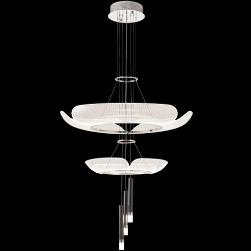 Contemporary Design LED Chandelier in Silver (64|41148S22LED)
