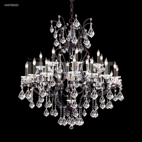 Cosenza 24 Light Chandelier in Burnt Sienna (64|40699BS00)