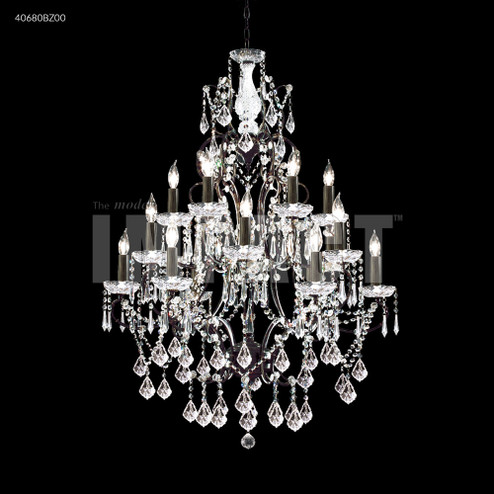 Charleston 18 Light Chandelier in Bronze (64|40680BZ00)