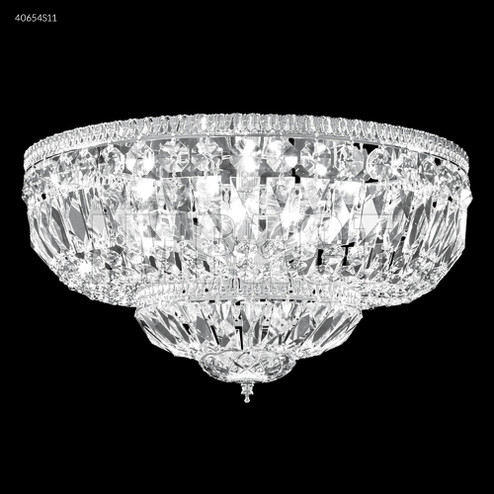 Flush Mount Eight Light Flush Mount in Silver (64|40654S11)