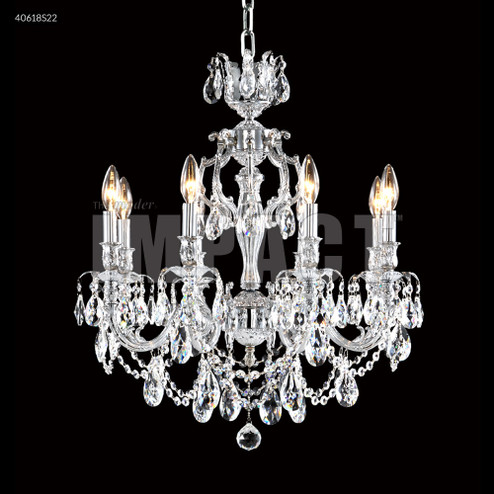 Brindisi Eight Light Chandelier in Monaco Bronze (64|40618MB0T)