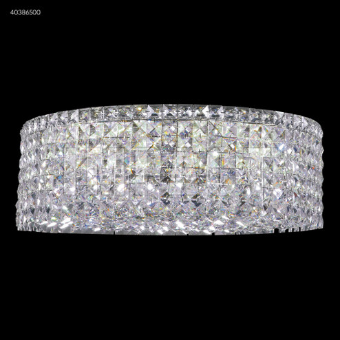 Contemporary 12 Light Flush Mount in Silver (64|40386S00)