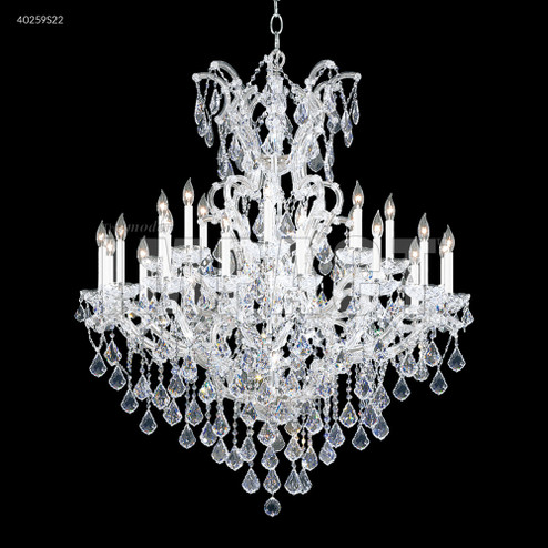 Maria Theresa 24 Light Chandelier in Silver (64|40259S22)