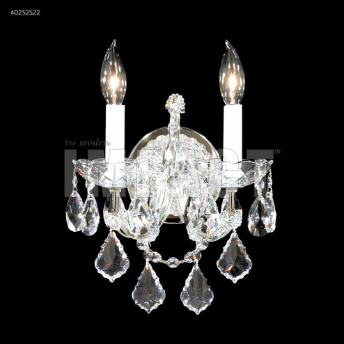 Maria Theresa Two Light Wall Sconce in Silver (64|40252S22)