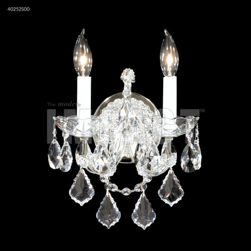 Maria Theresa Two Light Wall Sconce in Silver (64|40252S00)