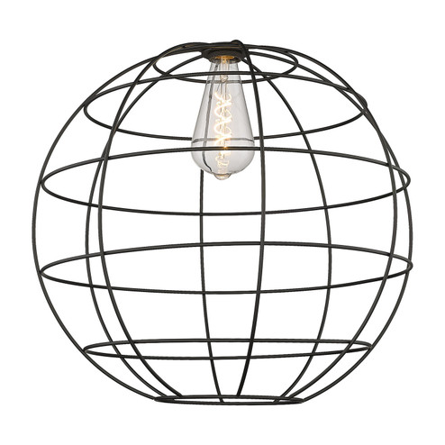Ballston Shade in Black Orb Wire Cage (405|CE22BK)