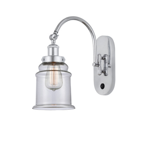 Franklin Restoration One Light Swing Arm in Polished Chrome (405|9181WPCG182)