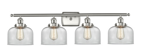 Ballston Urban Four Light Bath Vanity in Brushed Satin Nickel (405|9164WSNG72)