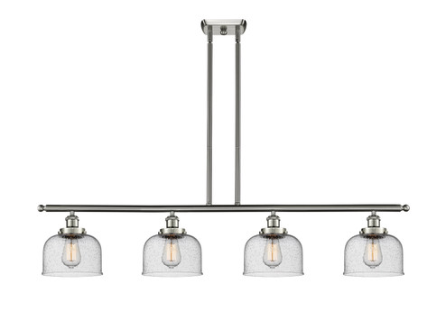 Ballston Urban Four Light Island Pendant in Brushed Satin Nickel (405|9164ISNG74)