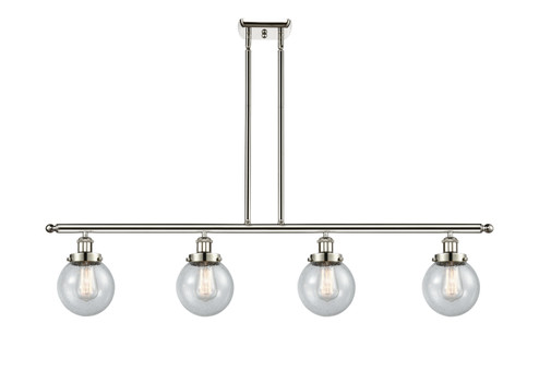 Ballston Urban Four Light Island Pendant in Polished Nickel (405|9164IPNG2046)