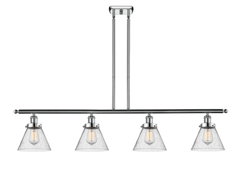 Ballston Urban Four Light Island Pendant in Polished Chrome (405|9164IPCG44)