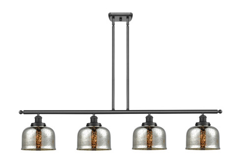 Ballston Urban Four Light Island Pendant in Matte Black (405|9164IBKG78)