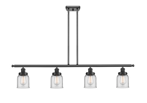 Ballston Urban Four Light Island Pendant in Matte Black (405|9164IBKG52)