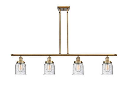 Ballston Urban Four Light Island Pendant in Brushed Brass (405|9164IBBG54)