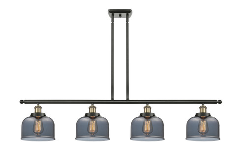 Ballston Urban Four Light Island Pendant in Black Antique Brass (405|9164IBABG73) Ballston Urban Four Light Island Pendant in Black Antique Brass (405|9164IBABG73)