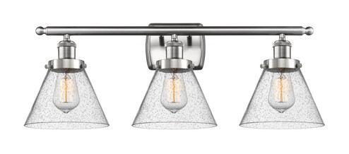 Ballston Urban Three Light Bath Vanity in Brushed Satin Nickel (405|9163WSNG44)