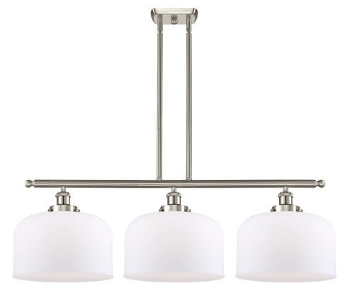Ballston Urban Three Light Island Pendant in Brushed Satin Nickel (405|9163ISNG71L)