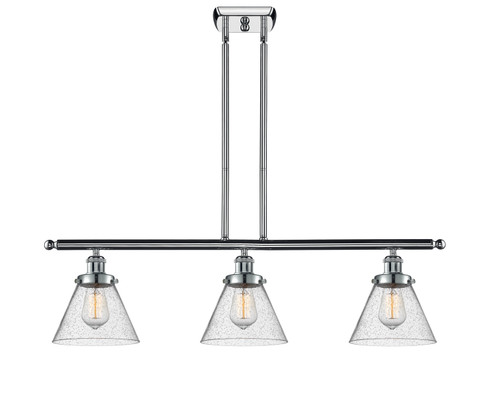 Ballston Urban Three Light Island Pendant in Polished Chrome (405|9163IPCG44)