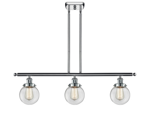 Ballston Urban Three Light Island Pendant in Polished Chrome (405|9163IPCG2026)