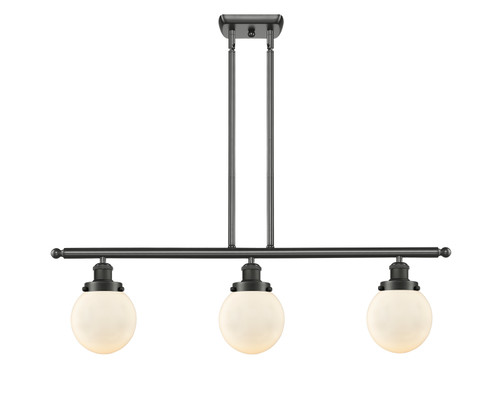 Ballston Urban Three Light Island Pendant in Oil Rubbed Bronze (405|9163IOBG2016)