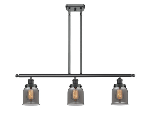 Ballston Urban Three Light Island Pendant in Matte Black (405|9163IBKG53)