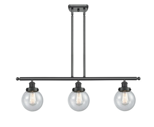 Ballston Urban LED Island Pendant in Matte Black (405|9163IBKG2046LED)