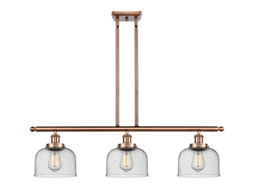 Ballston Urban LED Island Pendant in Antique Copper (405|9163IACG74LED)