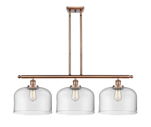 Ballston Urban LED Island Pendant in Antique Copper (405|9163IACG72LLED)