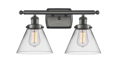 Ballston Urban Two Light Bath Vanity in Oil Rubbed Bronze (405|9162WOBG42)