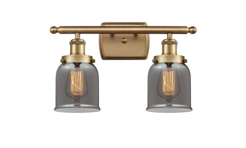Ballston Urban Two Light Bath Vanity in Brushed Brass (405|9162WBBG53)